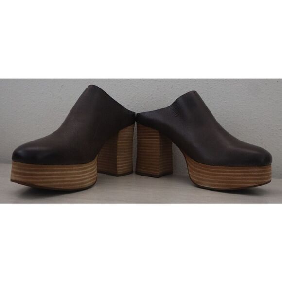 Kork-Ease KE0016922 Women's Sz 8M Gray Leather Veronica Sky-High Mules - Picture 5 of 16